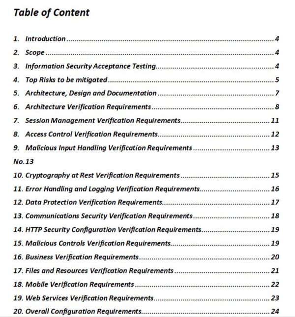 68 This template offers a streamlined framework to establish robust security standards, guidelines, and best practices. Safeguard your applications against potential threats and vulnerabilities, mitigate risks, and protect sensitive data with ease.