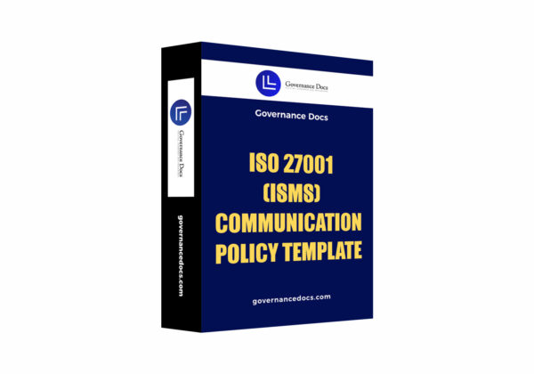 23 3D Mockup Our template provides a clear framework to streamline communication processes and enhance information security awareness throughout your organization as per ISO 27001 (ISMS) standard