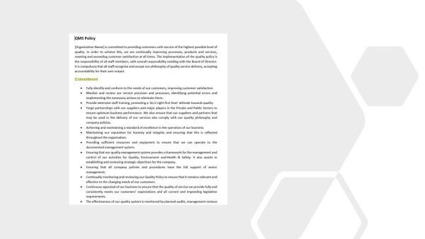 iso 9001 toolkit