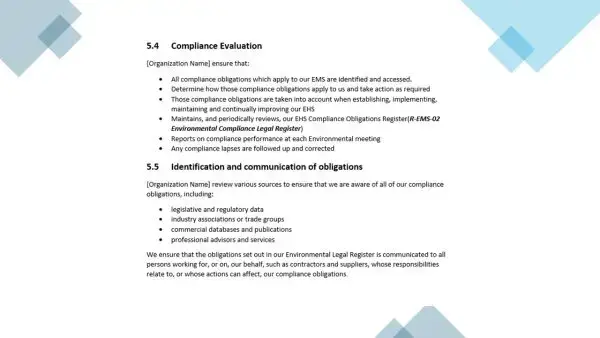 iso 14001 toolkit