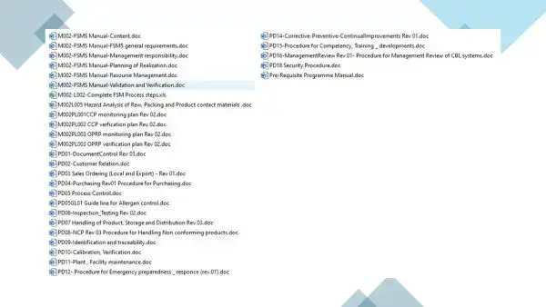 iso 22000 toolkit