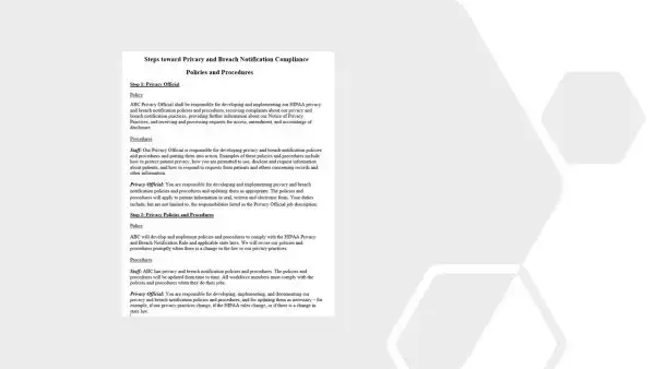 hipaa toolkit