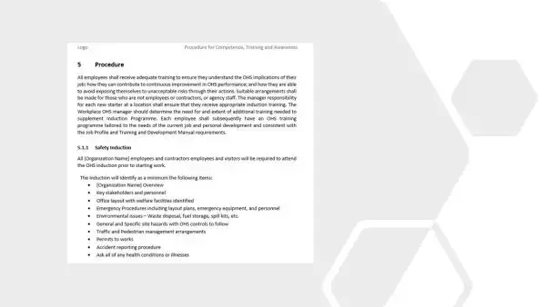 iso 45001 toolkit