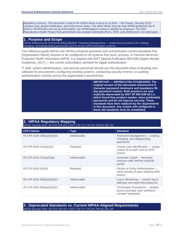 HIPAA security rules and standards for healthcare data protection.