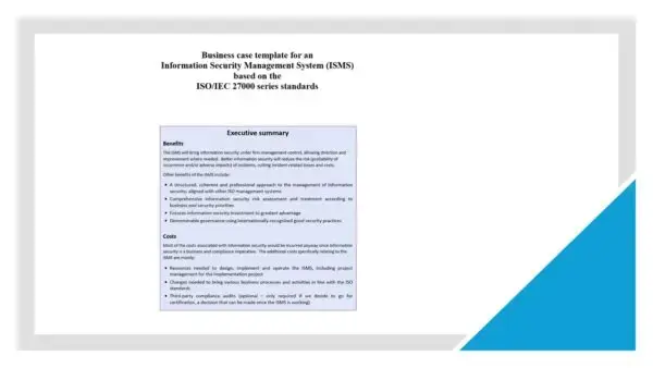 ISO 27001 Toolkit Sample