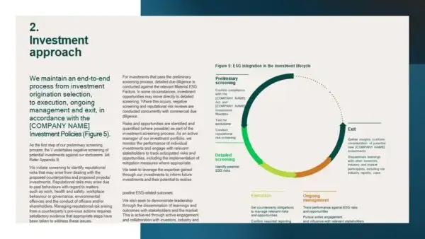 ESG toolkit sample