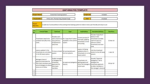 Project Management Toolkit Sample