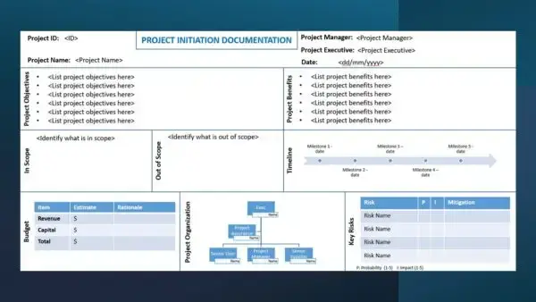 Project Management Toolkit Sample