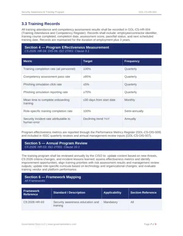 Cloud security training and compliance templates for BSI C5:2026 standard.