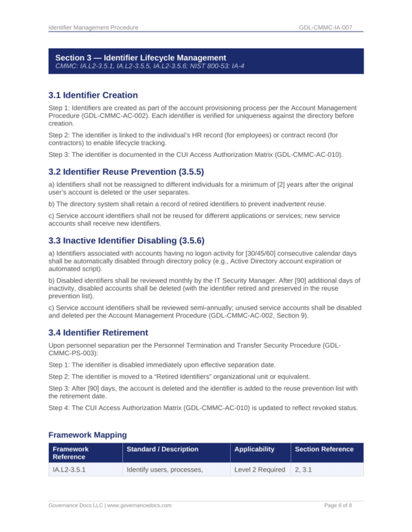 Comprehensive CMMC documentation templates for 107 compliance standards.