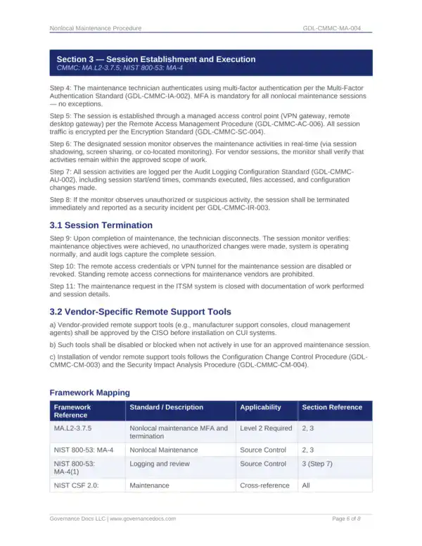 CMMC documentation toolkit for compliance with 107 templates and management procedures.