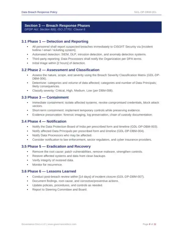 Comprehensive DPDP Act toolkit with privacy templates for data protection compliance.