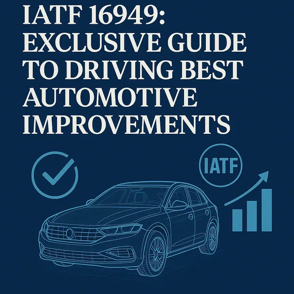 IATF 16949: Exclusive Guide to Driving Best Automotive Improvements.