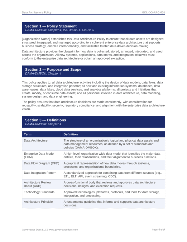 Data Governance Toolkit with 85 DMBOK-aligned templates for comprehensive data management.