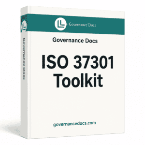 ISO 37301 Compliance Management Toolkit with 24 templates for governance and risk assurance.