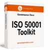 ISO 50001 Energy Management Toolkit with 47 templates for effective governance and compliance.