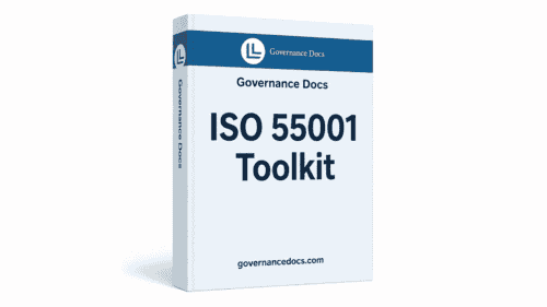 ISO 55001 Asset Management Toolkit with 42 templates for governance and compliance.