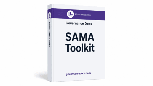 SAMA Compliance Toolkit for Governance Docs, 38 documentation templates.