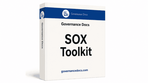 SOX Compliance Toolkit for ICFR and internal controls management.