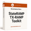 StateRAMP and TX-RAMP compliance toolkit with 50 templates for governance.