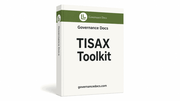 TISAX compliance toolkit for governance and security documentation.