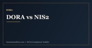 DORA vs NIS2 comparison of the financial-sector regulation and the cross-sector cybersecurity directive