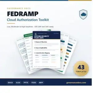 FEDRAMP Cloud Authorization Toolkit - 43 templates
