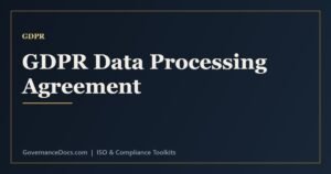 GDPR DPA guide - what a data processing agreement is and the Article 28 requirements