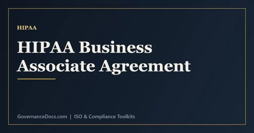 HIPAA BAA guide - what a business associate agreement is and its required provisions