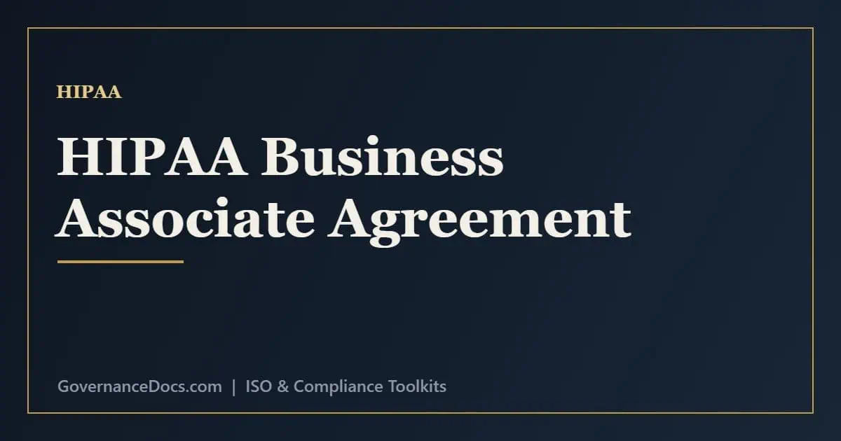 HIPAA Business Associate Agreement (BAA): A Guide HIPAA BAA guide - what a business associate agreement is and its required provisions