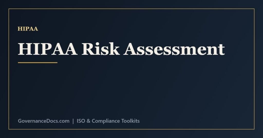 HIPAA risk assessment steps from mapping ePHI to risk management and remediation