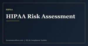 HIPAA risk assessment steps from mapping ePHI to risk management and remediation