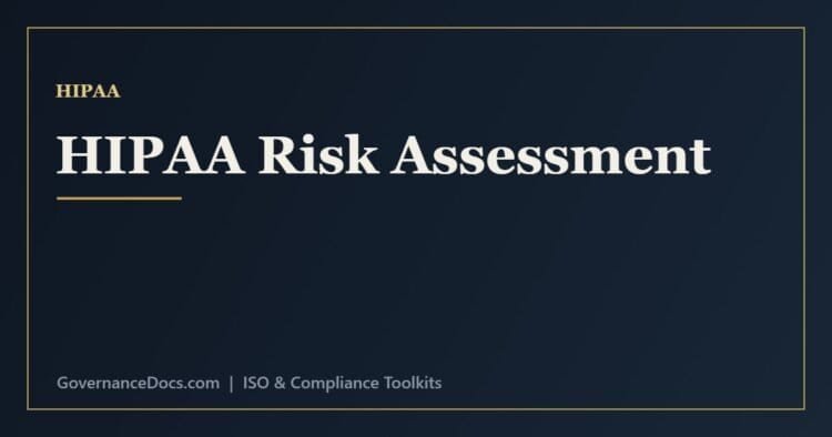 HIPAA risk assessment steps from mapping ePHI to risk management and remediation