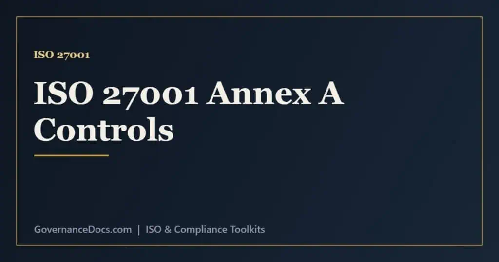 ISO 27001 Annex A controls explained - the four themes and the 93 controls in the 2022 version