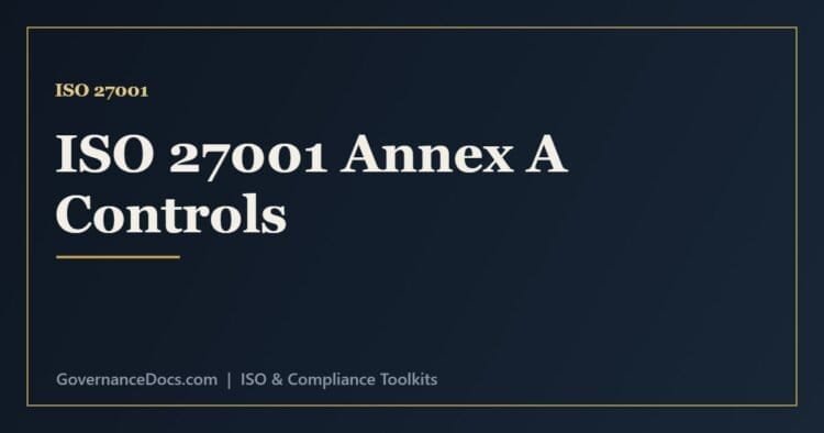 ISO 27001 Annex A controls explained - the four themes and the 93 controls in the 2022 version