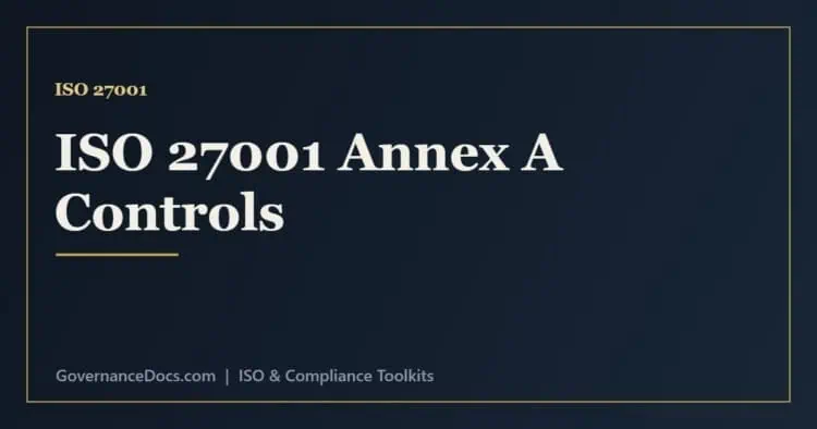 ISO 27001 Annex A controls explained - the four themes and the 93 controls in the 2022 version