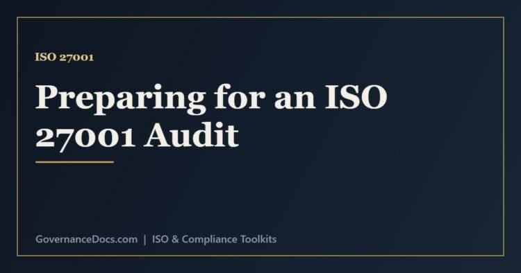 ISO 27001 audit preparation covering documentation, evidence, internal audit and common findings