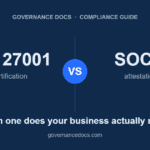 ISO 27001 vs SOC 2 comparison chart
