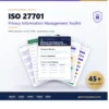 ISO 27701 Privacy Information Management Toolkit - 45+ templates