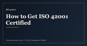 ISO 42001 certification process step by step from building the AIMS to the stage 2 audit