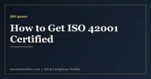 ISO 42001 certification process step by step from building the AIMS to the stage 2 audit