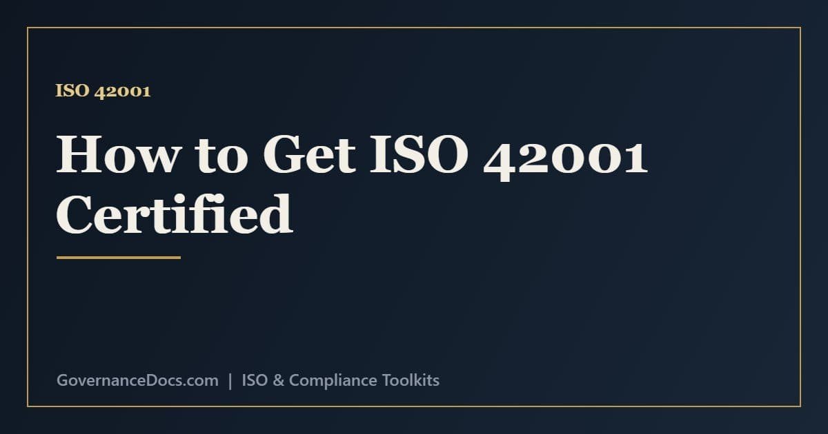 How to Get ISO 42001 Certified: A Step-by-Step Guide ISO 42001 certification process step by step from building the AIMS to the stage 2 audit