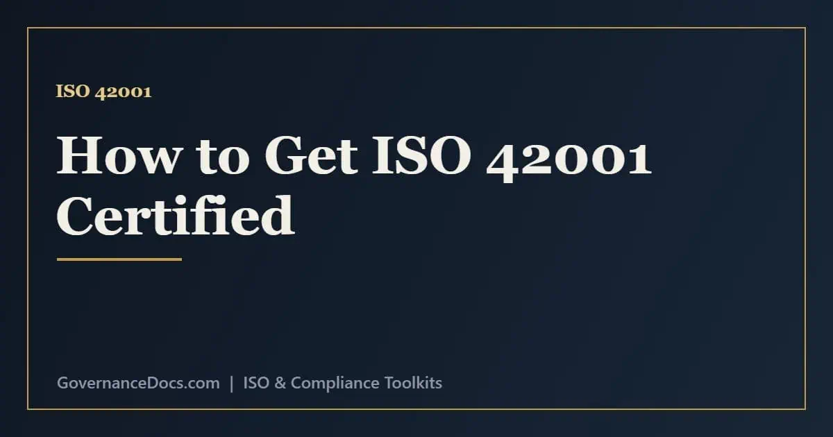 How to Get ISO 42001 Certified: A Step-by-Step Guide ISO 42001 certification process step by step from building the AIMS to the stage 2 audit