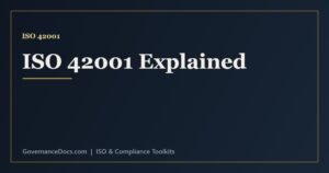 ISO 42001 explained - the AI management system standard structure and Annex A controls