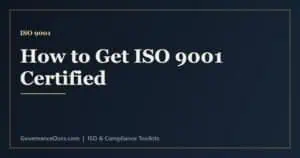 ISO 9001 certification process step by step from building the QMS to the stage 2 audit
