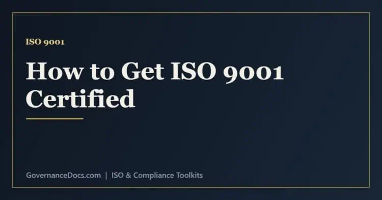 ISO 9001 certification process step by step from building the QMS to the stage 2 audit