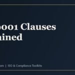 ISO 9001 clauses explained from context and leadership to operation and improvement