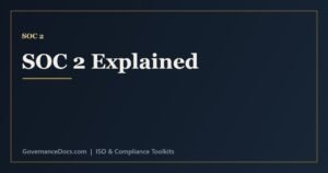 SOC 2 compliance explained - the five Trust Services Criteria, Type 1 vs Type 2 and the audit