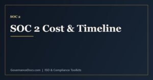 SOC 2 cost and timeline factors including scope, report type, size and readiness