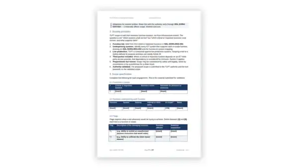Governance Docs compliance checklist for organizational governance standards.